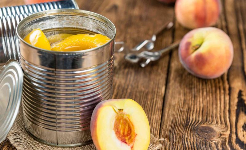 Canned Fruit in Heavy Syrup: Sugar Overload