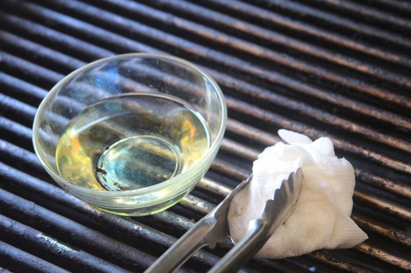 Oil Those Grates to Prevent Sticking