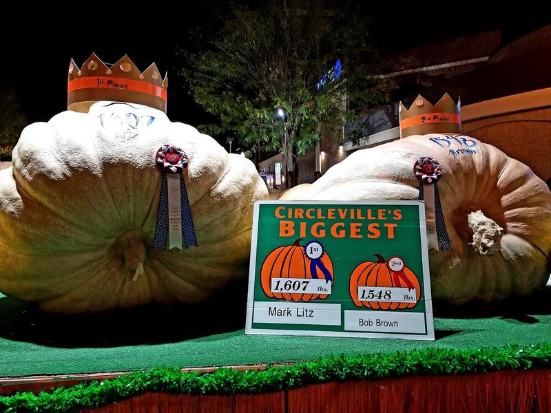 Prepare To Gasp At Pumpkins Bigger Than Your Car Seat