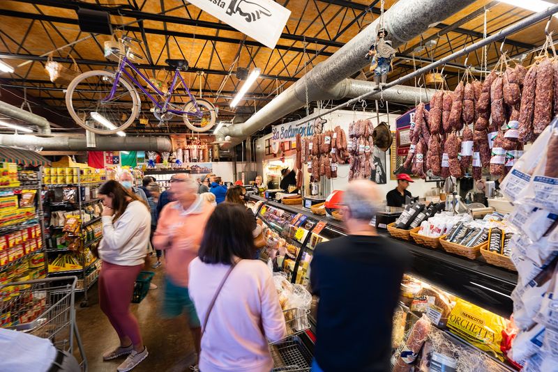 The Market Layout Feels Like A Lively Italian Food Bazaar