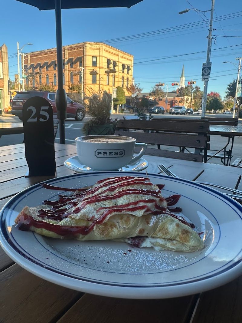 Press Coffee, Crepes & Cocktails