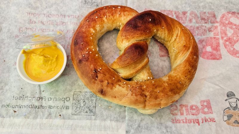 Pretzels So Big They Practically Demand Their Own Seat