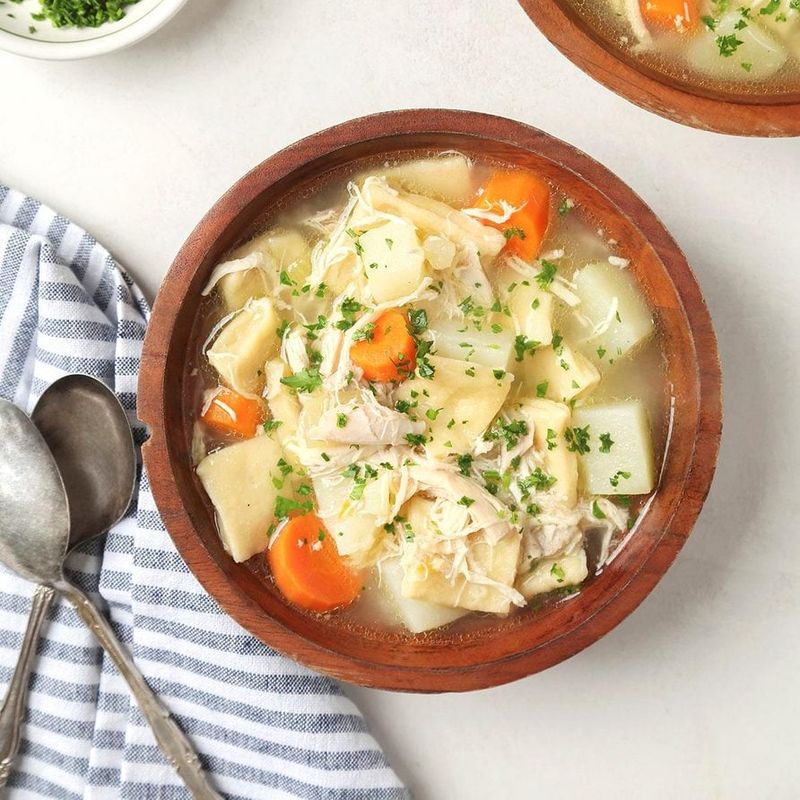 Pennsylvania Dutch Chicken Pot Pie (Not What You Think)