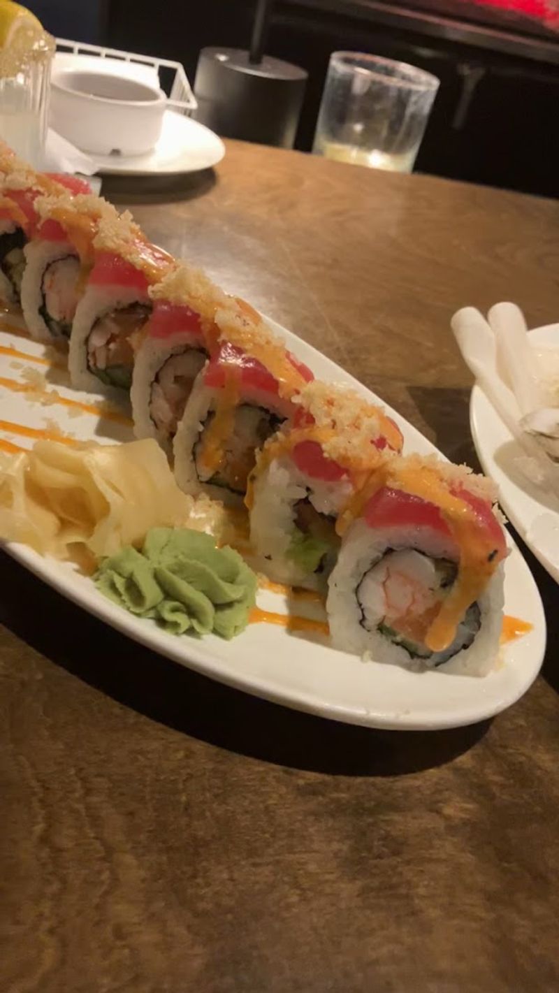 Sushi And Shrimp Tempura