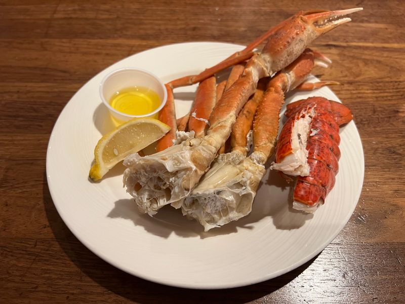 Seafood tickets and how the line moves