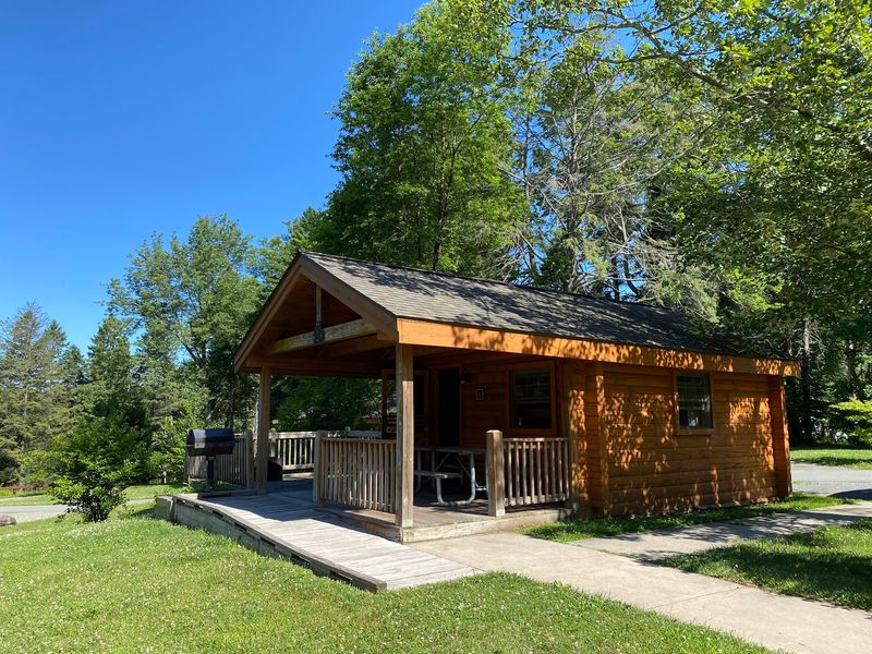 Promised Land State Park Rustic Cabins, Greentown, Pennsylvania