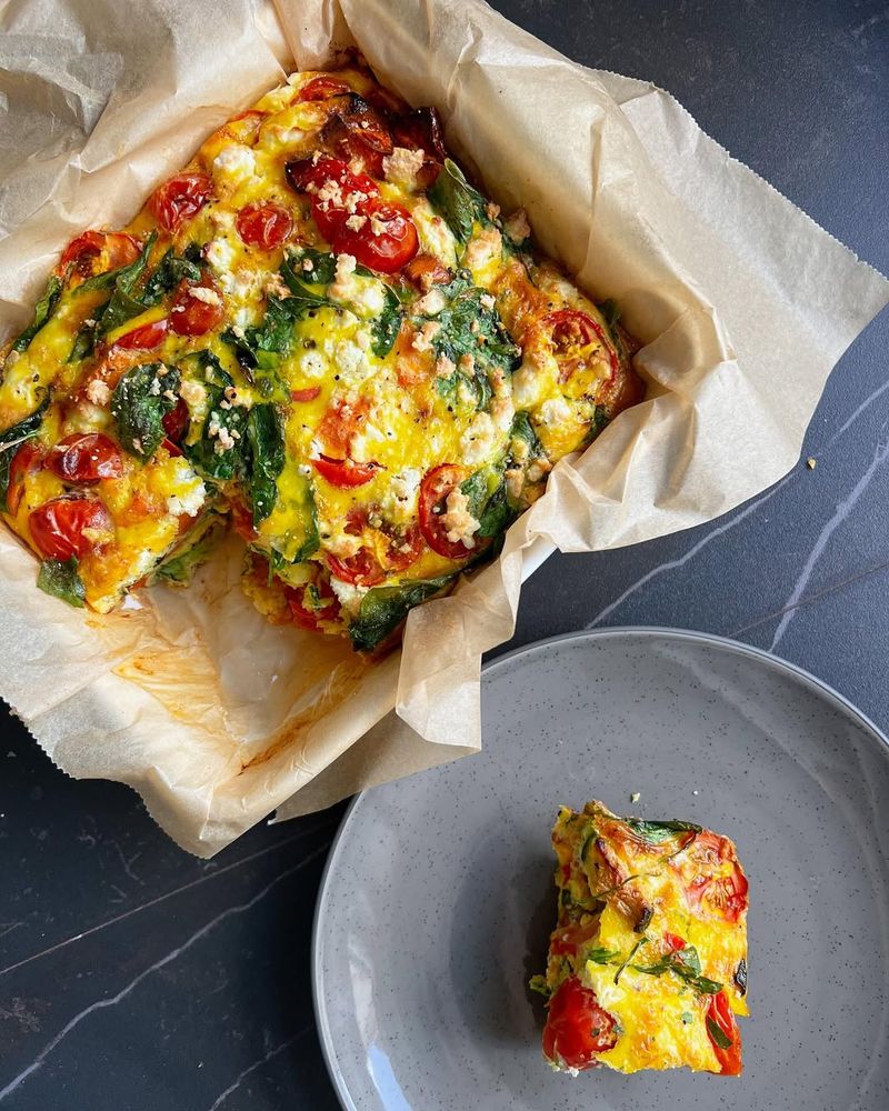 Customizable Frittata Slices