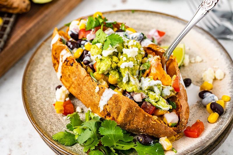 Stuffed Sweet Potatoes: Flavor Bombs on a Budget