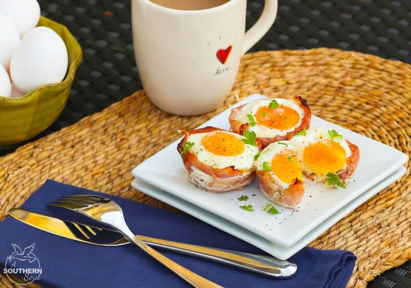 Savory Ham and Egg Cups