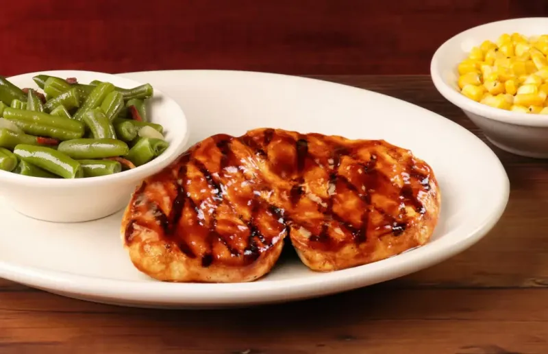 Grilled BBQ Chicken Salad