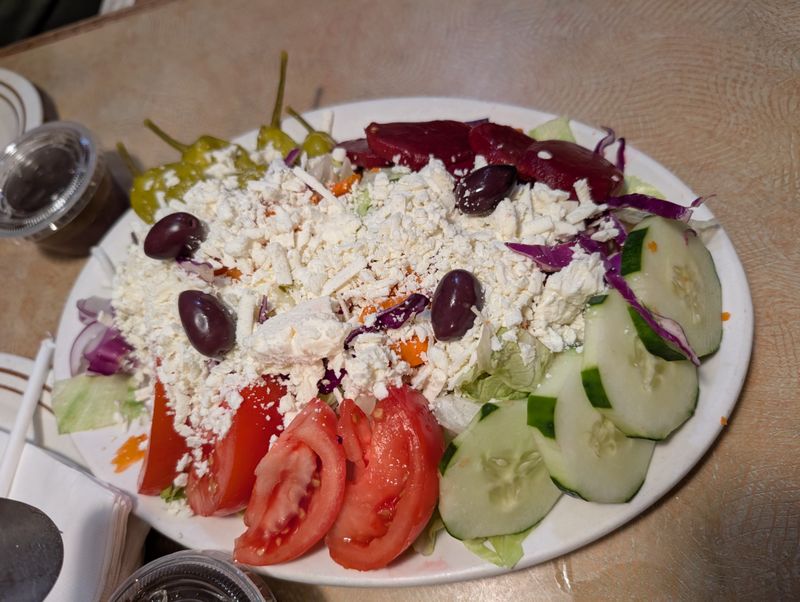 Greek Salad, Dressing On The Side