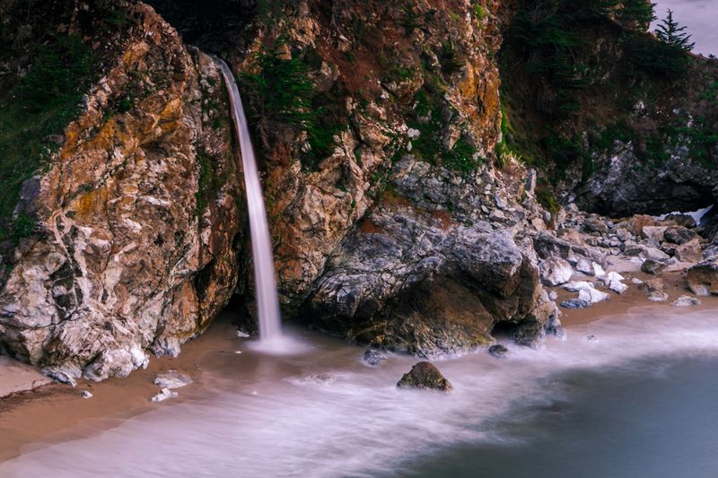 McWay Falls And The Waterfall
