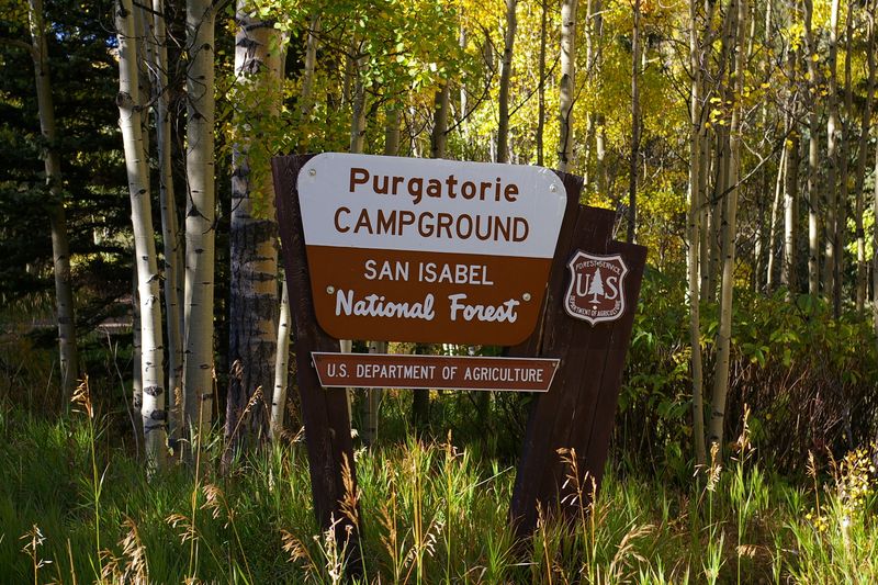 Purgatoire Campground - Spanish Peaks, Near La Veta And Cuchara