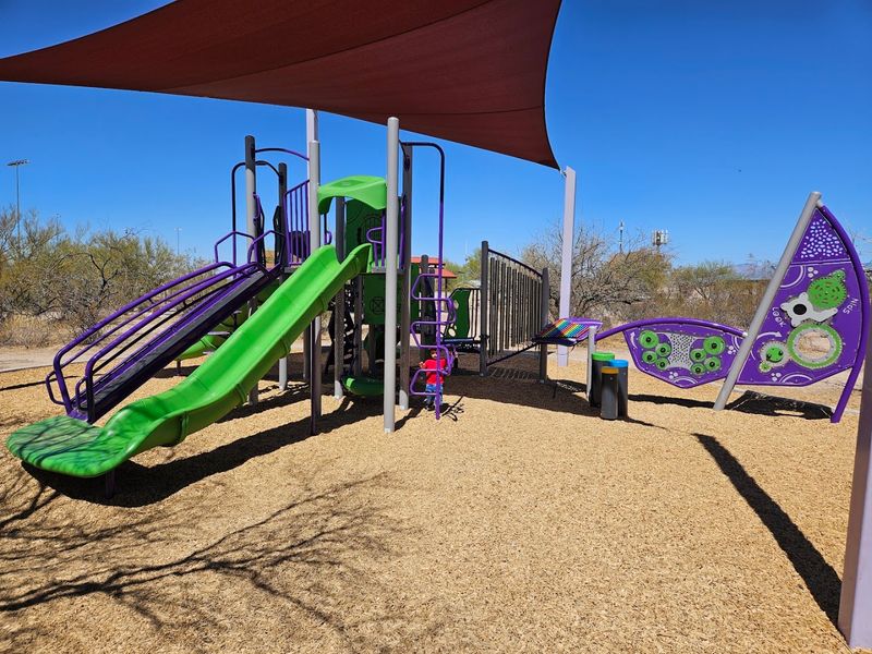 Purple Heart Park Splash Pad, Tucson, Arizona