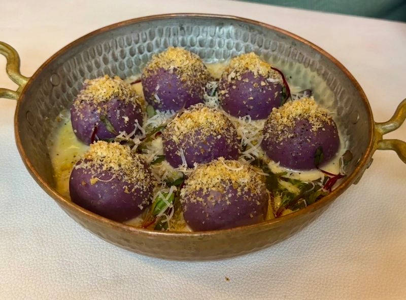 Purple Sweet Potato Gnocchi Steals The Show