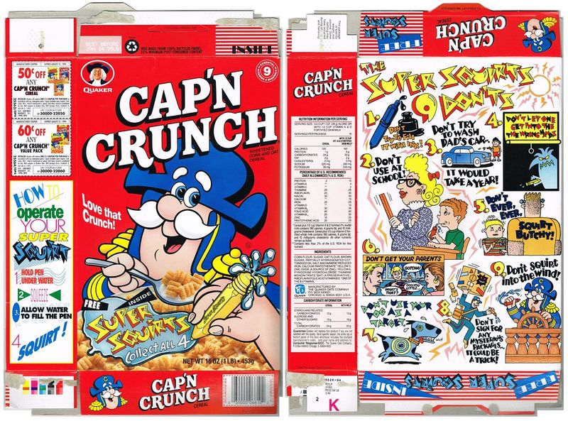 Cap'n Crunch's Dangerous Treasure (1993)