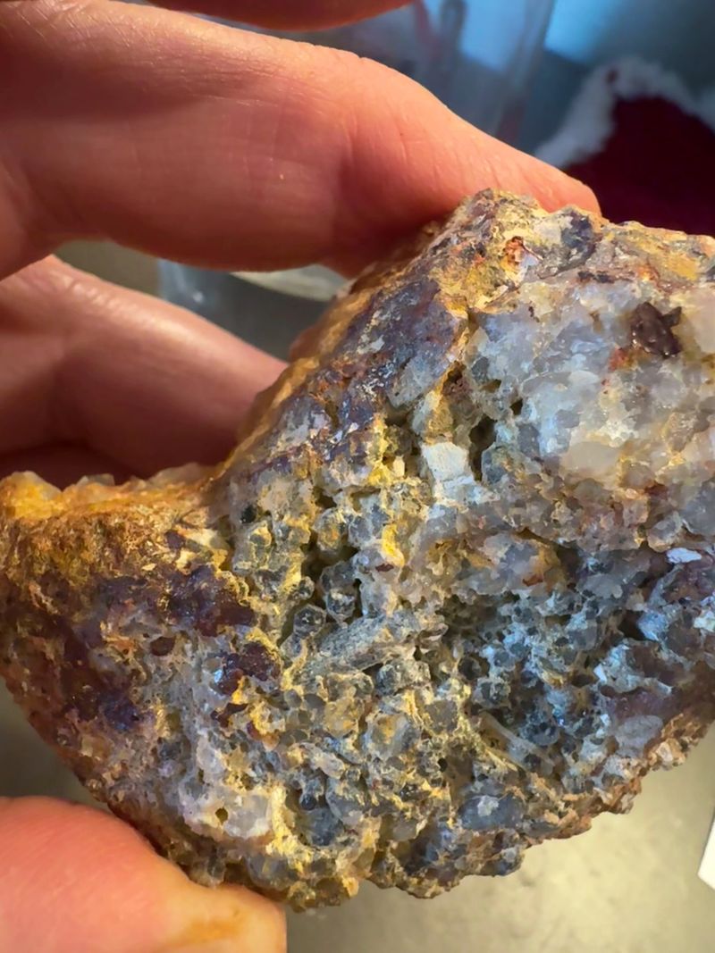 Quartz Pockets Waiting Beneath The Rock