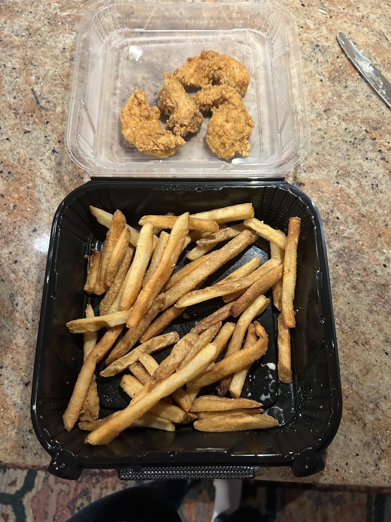 Chicken Tender Platter's Frozen Secret