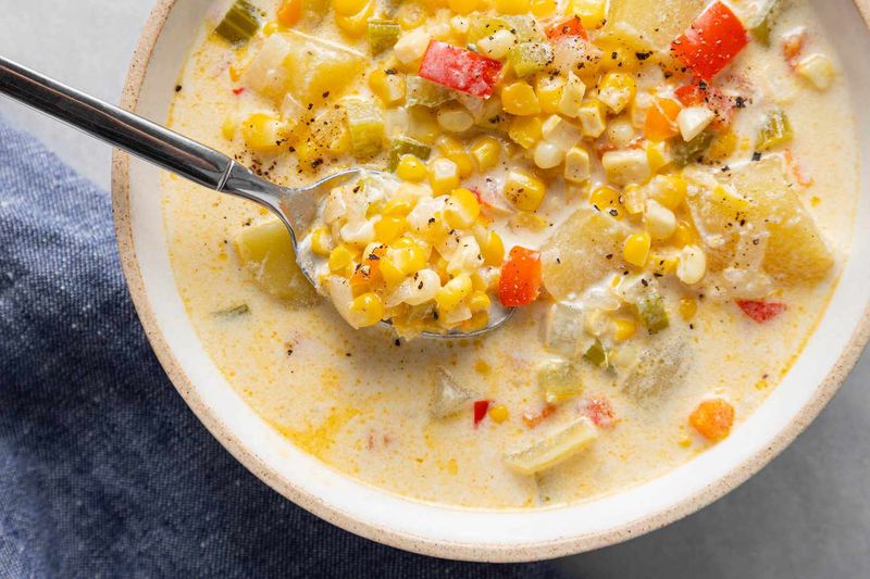 Sassy Sweet Corn Chowder