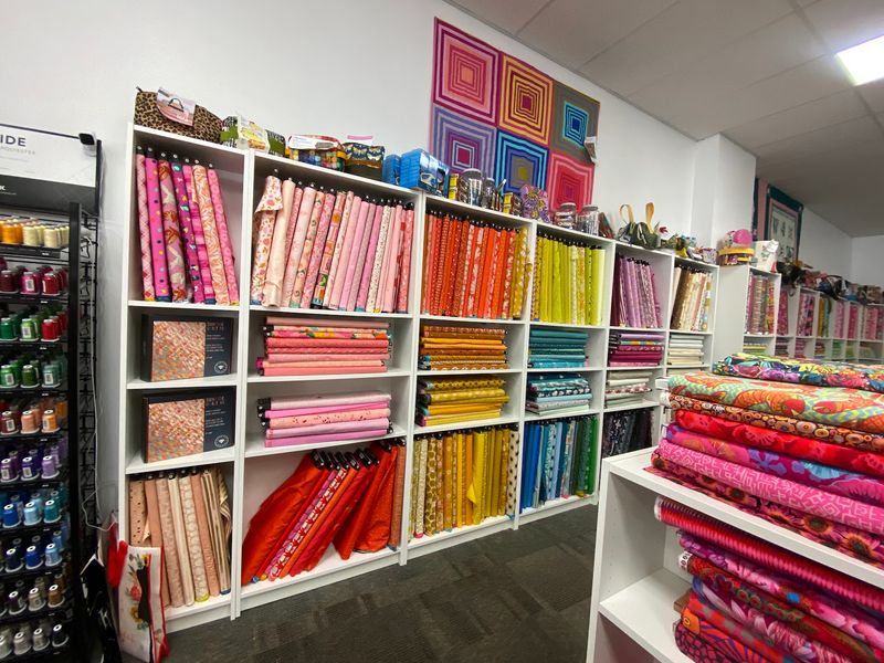 Quilting Cotton Selection Big Enough To Lose An Hour In