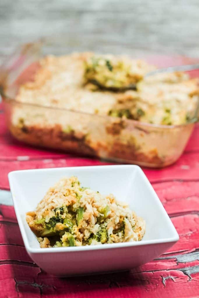 Broccoli Velveeta Cheese Bake with Ritz Crackers Ever After in the Woods