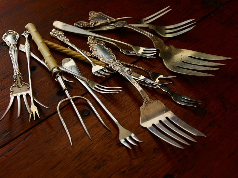 Wielding Utensils Like Garden Tools