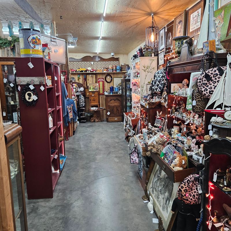 Racks Of Retro Clothing And Timeless Accessories