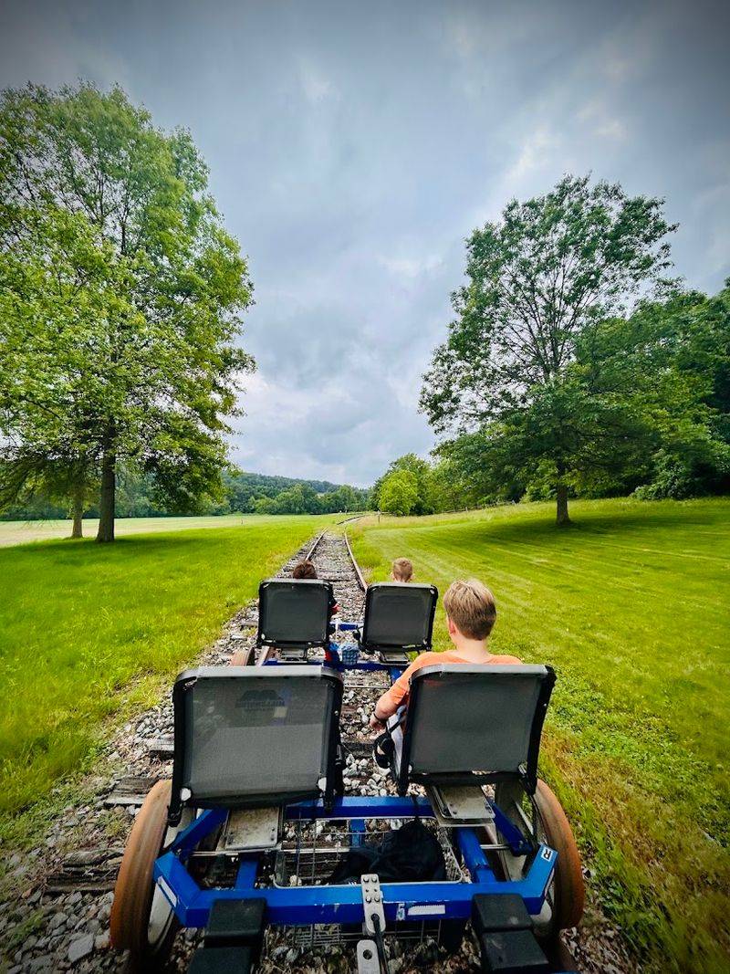 Rail Bikes Are Easier To Ride Than You Might Expect