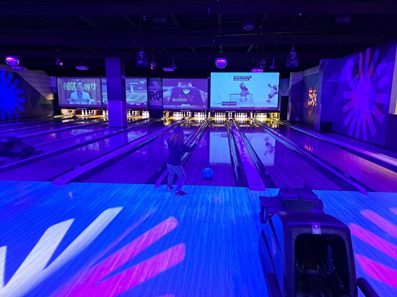 Rain Outside Means Nothing Once The Lanes Start Rolling