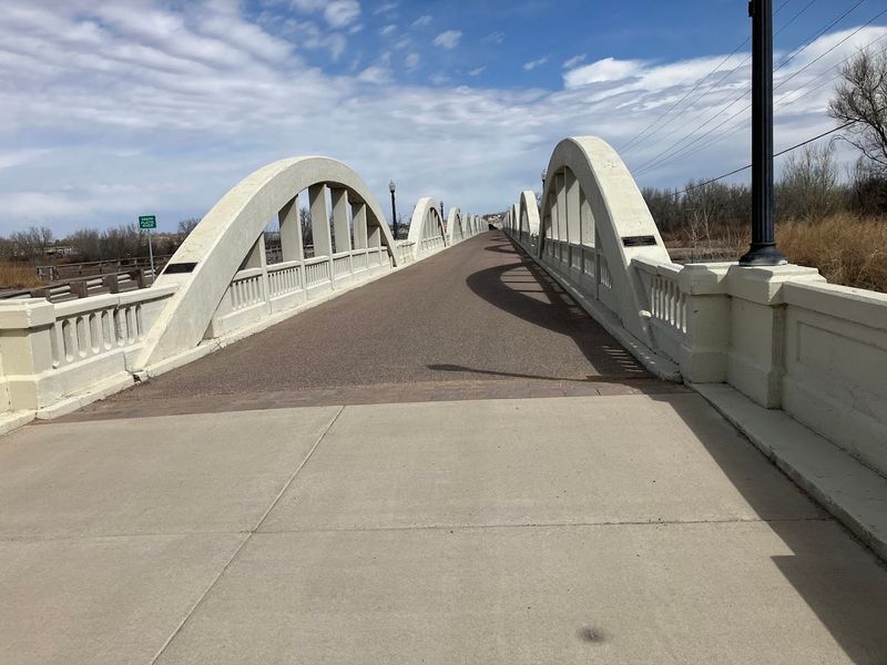 Rainbow Arch Bridge at Riverside Park