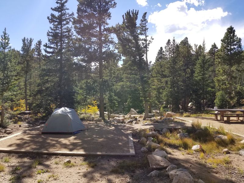 Rainbow Lakes Campground, near Nederland