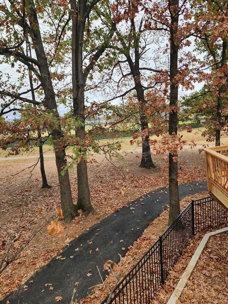 Paved Trail Nearby Supports Easy Walking Exploration