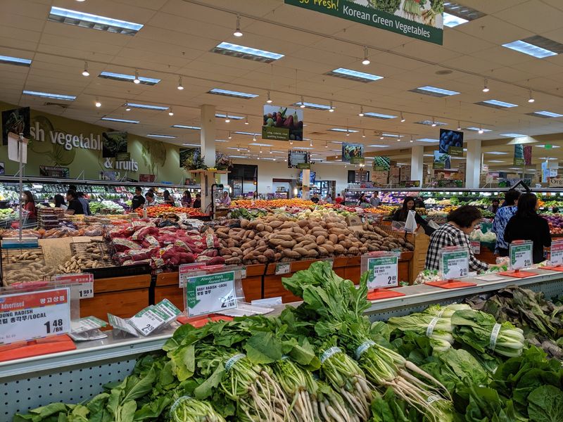 Rare Greens And Tropical Roots Fill A Produce Section Worth Bragging About
