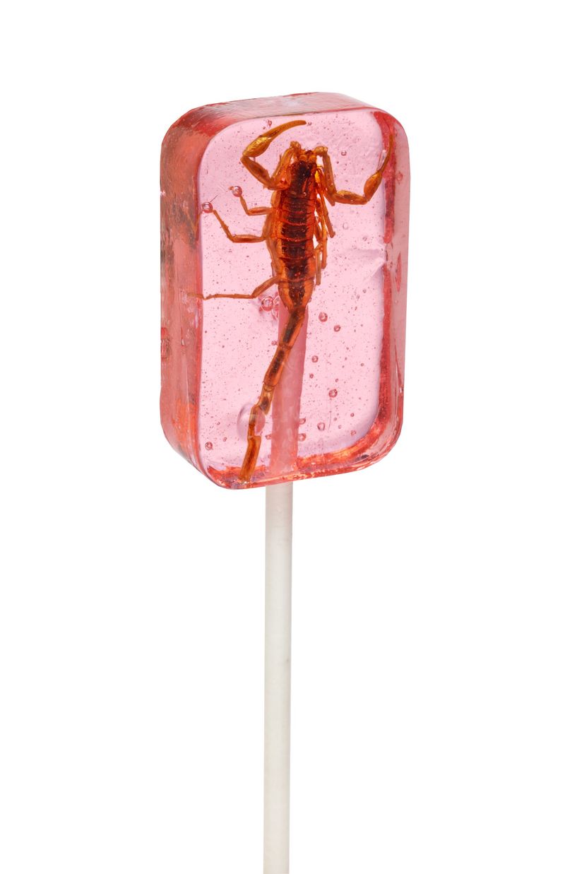 Desert Scorpion Lollipops