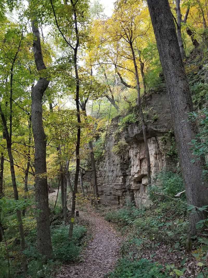 Ravines, Bluffs, And Stone Stairways On The Trails