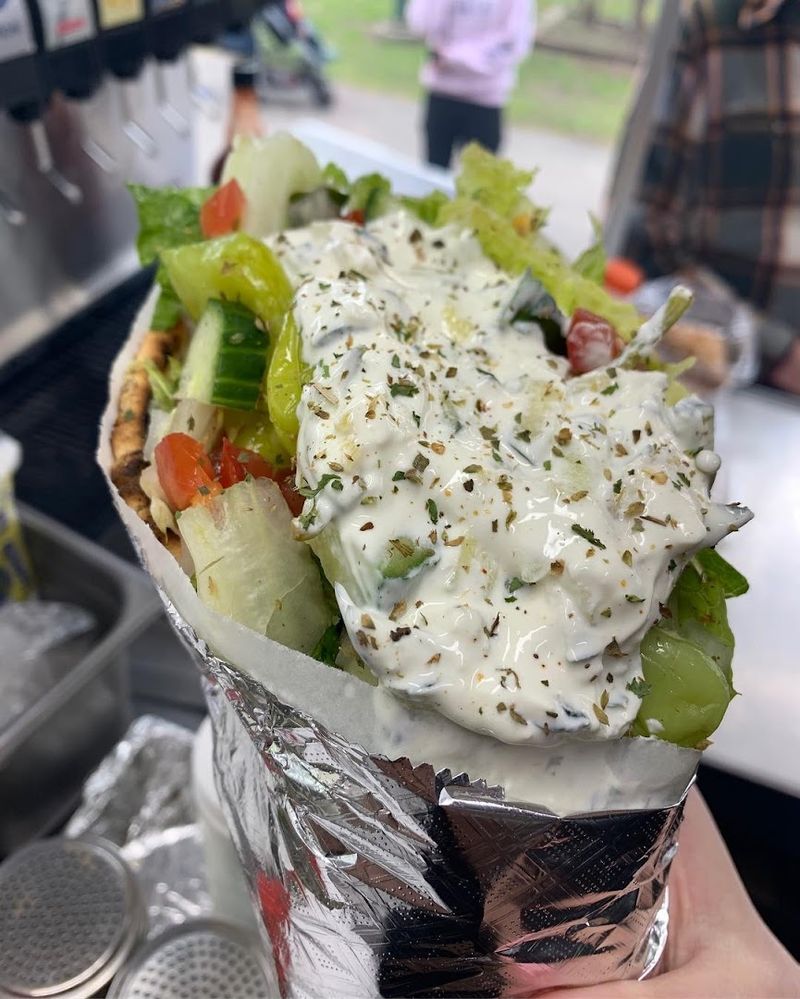 The Tzatziki Sauce Is Freshly Made