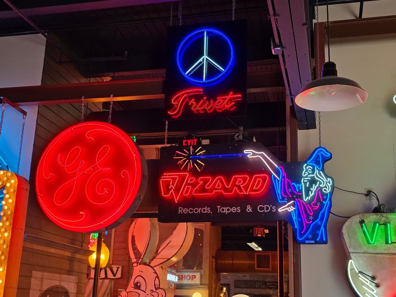 Real Neon Gets Bent By Hand Right In Front Of You