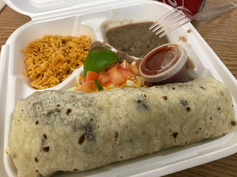 Red Chili Burritos and a Menu of Local Favorites Red Chili Burritos and a Menu of Local Favorites