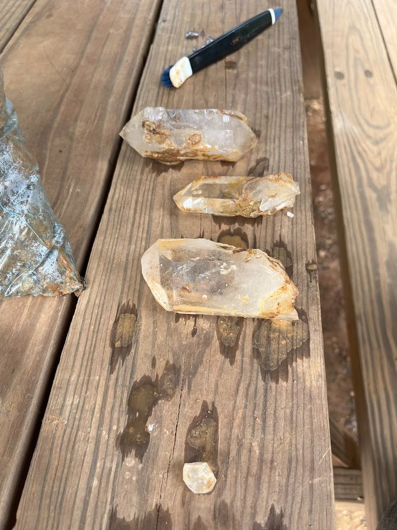 Red Clay And Crystal Light