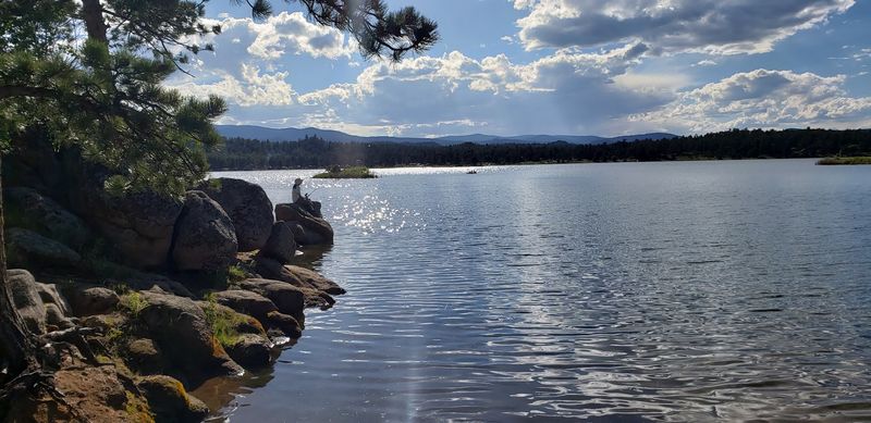 Red Feather Lakes - Dowdy Lake and West Lake