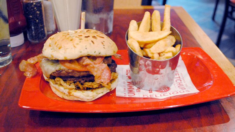 The Cheesecake Factory's Bacon-Bacon Cheeseburger