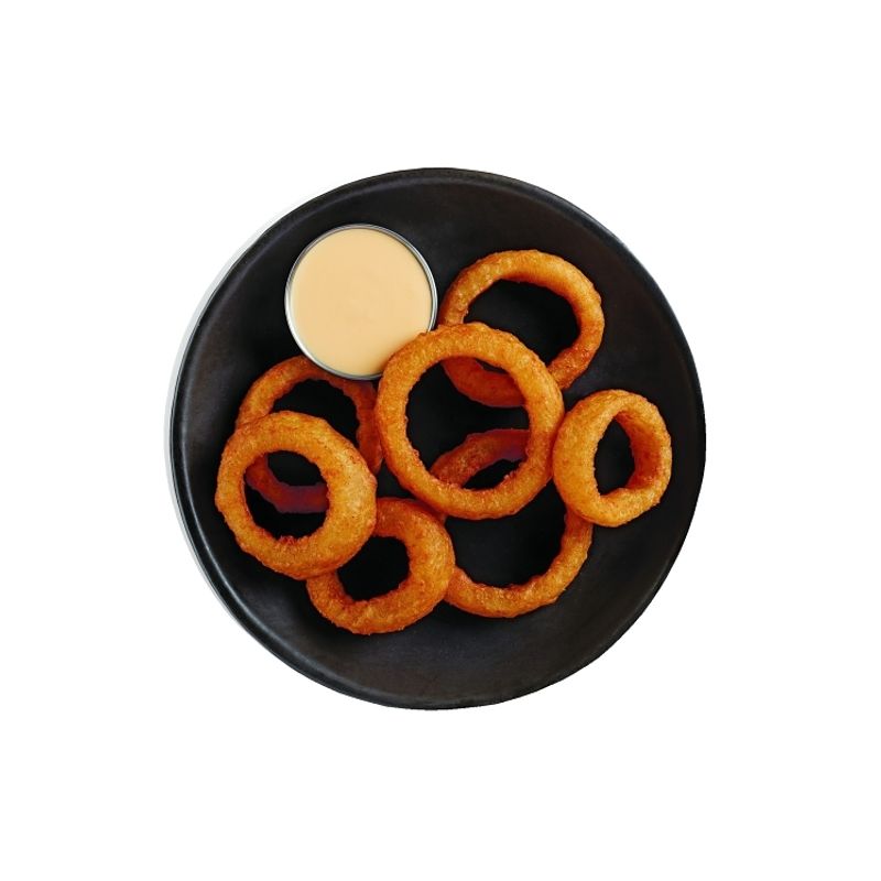 Brew City Beer-Battered Thick-Cut Onion Rings