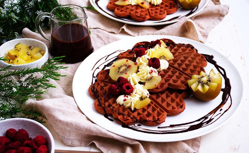Red Velvet Waffles