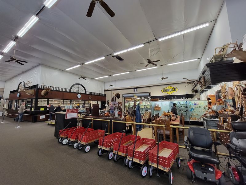 Red Wagons Rolling Down Every Aisle