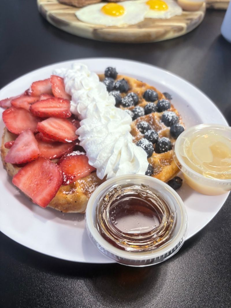 Red White And Blue Waffle