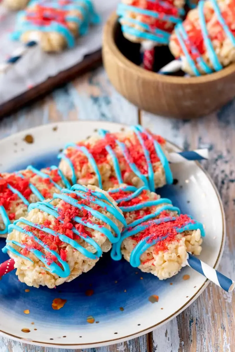 Rocket Rice Krispies Treats