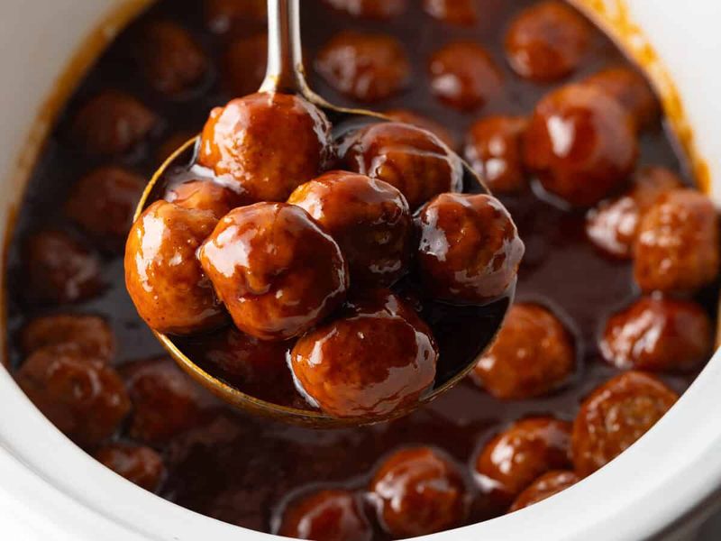 Sweet & Tangy BBQ Meatballs