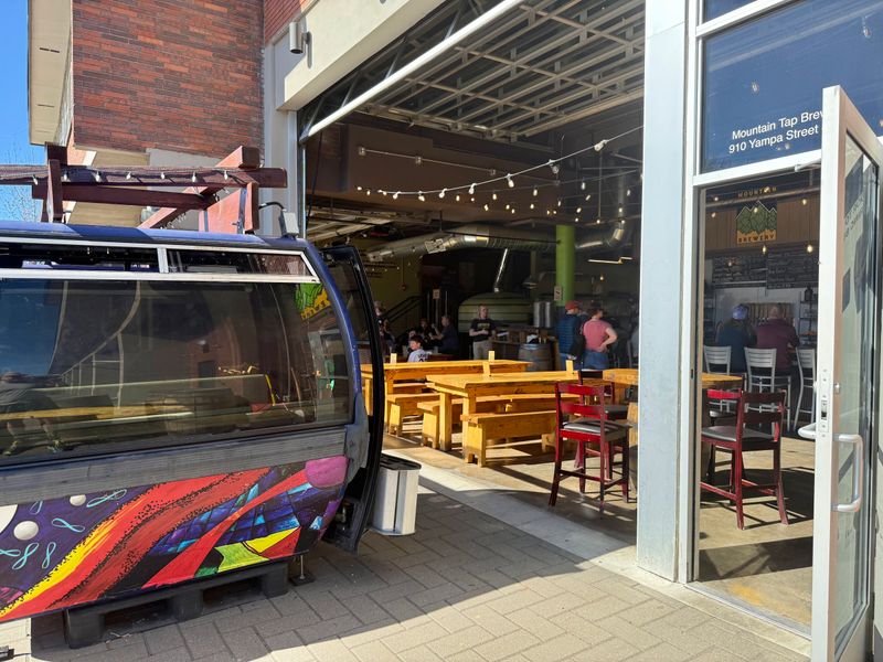 Mountain Tap Brewery Gondolas