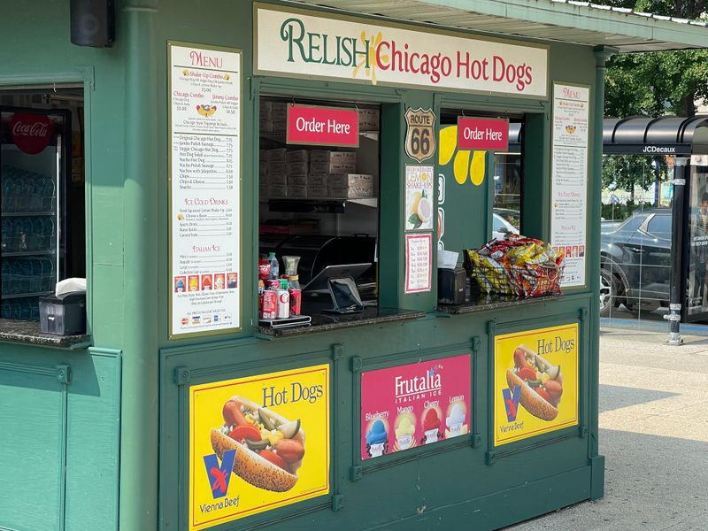 Relish Chicago Hot Dogs, Chicago Relish Chicago Hot Dogs, Chicago