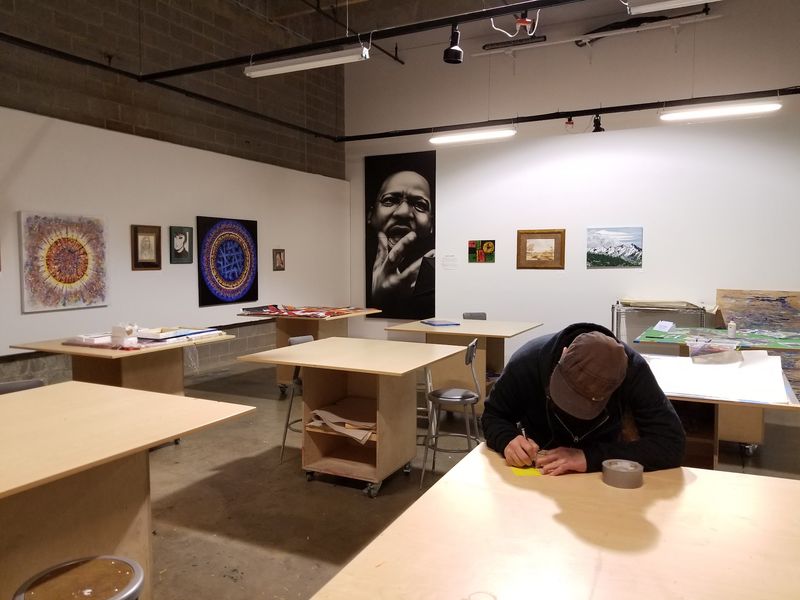 Resident Artists Keep The Work Close To The Source